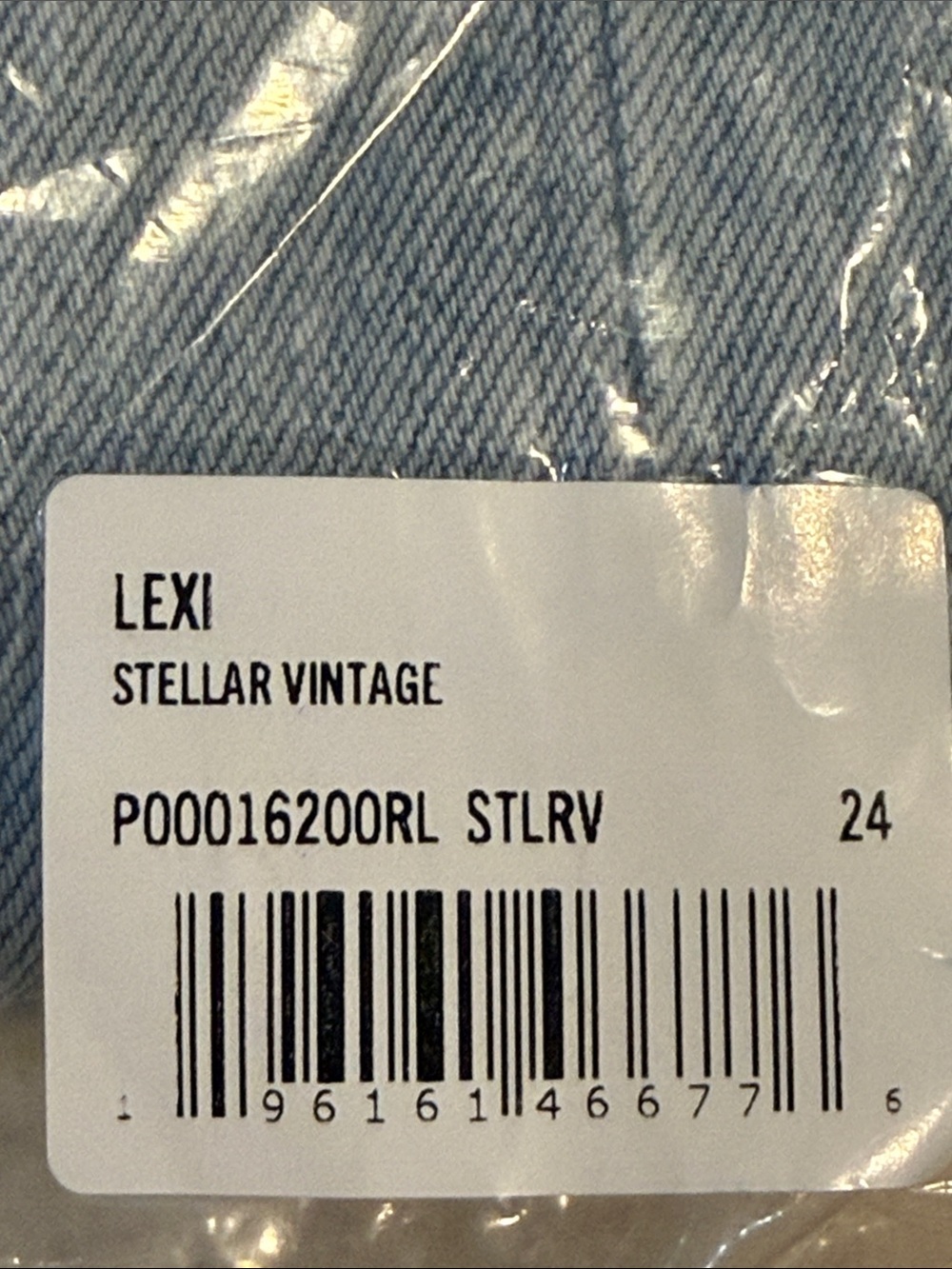 NWT Pistola LEXI MID RISE BOWED STRAIGHT - STELLAR womens size 24 - Picture 8 of 16
